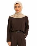 Liquid Jersey Scarf - Desert Sand